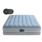 Intex 64159 kétszemélyes felfújható ágy beépített elektromos pumpával, 203 × 152 × 36 cm