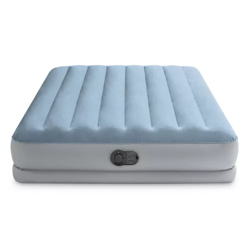 Intex 64159 kétszemélyes felfújható ágy beépített elektromos pumpával, 203 × 152 × 36 cm
