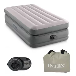   Intex 64162 egyszemélyes felfújható ágy beépített elektromos pumpával, 191 × 99 × 51 cm