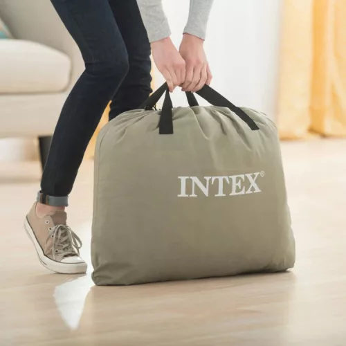 Intex 64162 egyszemélyes felfújható ágy beépített elektromos pumpával, 191 × 99 × 51 cm