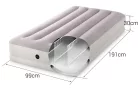 Intex 64177 egyszemélyes felfújható ágy USB-s pumpával, 191 × 99 × 30 cm