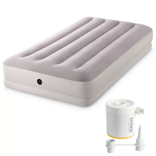 Intex 64177 egyszemélyes felfújható ágy USB-s pumpával, 191 × 99 × 30 cm