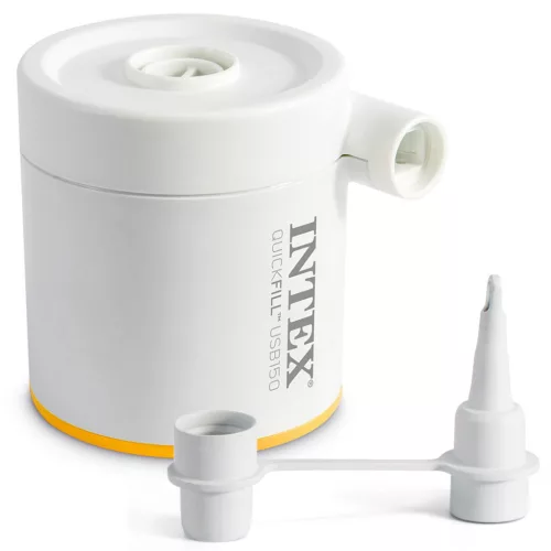 Intex 64179 kétszemélyes felfújható ágy elektromos pumpával, 203 × 152 × 30 cm