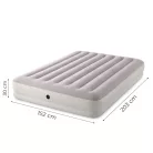 Intex 64179 kétszemélyes felfújható ágy elektromos pumpával, 203 × 152 × 30 cm