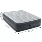 Intex 64414ND kétszemélyes felfújható ágy beépített pumpával, 203 × 152 cm