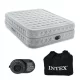 Intex 64490 nagyméretű kétszemélyes felfújható ágy beépített elektromos pumpával, 203 × 152 × 51 cm