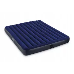  Intex 64755 kétszemélyes felfújható velúr matrac, 203 × 183 cm