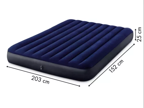Intex 64759 nagyméretű kétszemélyes felfújható matrac, 203 × 152 cm
