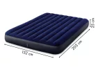 Intex 64759 nagyméretű kétszemélyes felfújható matrac, 203 × 152 cm