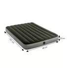 Intex 64761 nagyméretű felfújható ágy beépített pumpával