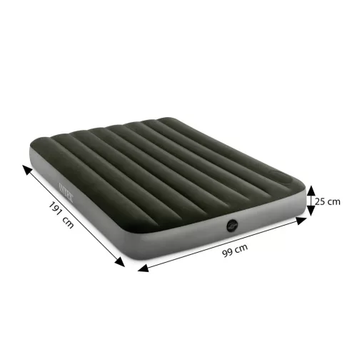 Intex 64761 nagyméretű felfújható ágy beépített pumpával