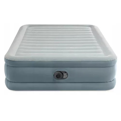 Intex 64824 kétszemélyes felfújható ágy beépített elektromos pumpával, 203 × 152 × 46 cm