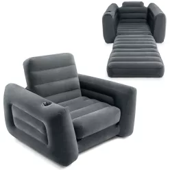   Intex 2 az 1-ben felfújható fotel és ágy, 221 × 107 × 66 cm