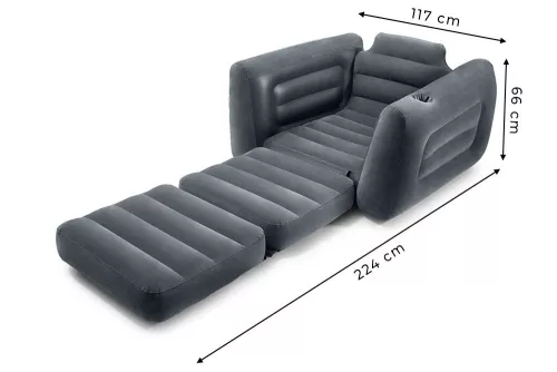 Intex 2 az 1-ben felfújható fotel és ágy, 221 × 107 × 66 cm