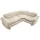 Intex 68575 felfújható négyszemélyes sarokkanapé 257 × 203 × 76 cm – bézs