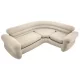 Intex 68575 felfújható négyszemélyes sarokkanapé 257 × 203 × 76 cm – bézs