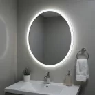 Dea 60 Spiegel mit LED‑Beleuchtung