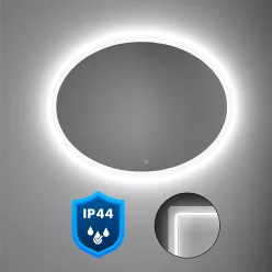 Dea 80 Spiegel mit LED-Beleuchtung