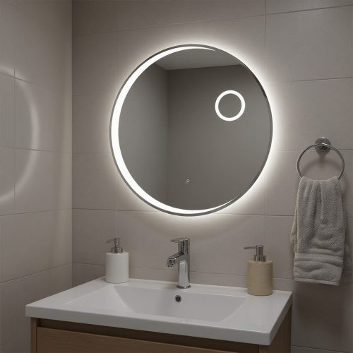 Lea 100 mirror with LED lighting