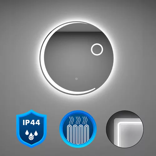 Lea 70 Spiegel mit LED-Beleuchtung