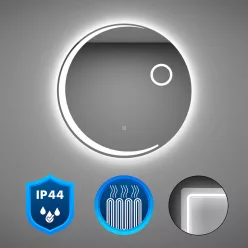 Lea 80 Spiegel mit LED‑Beleuchtung