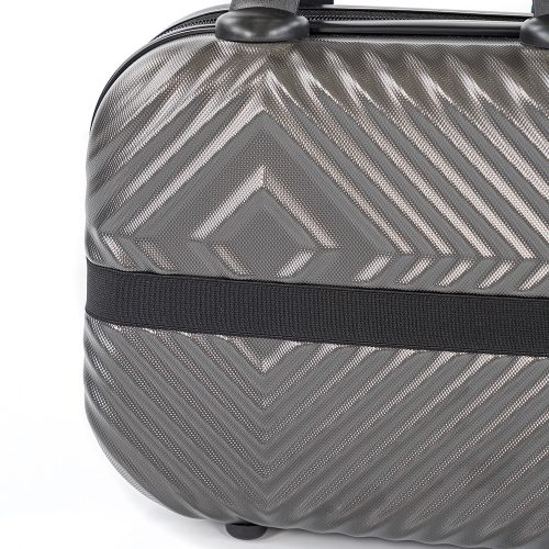 TraveLux Pro kézi bőrönd keményfedeles 28x36x16 cm