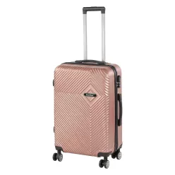 TraveLux Pro közepes bőrönd keményfedeles 68x45x25 cm