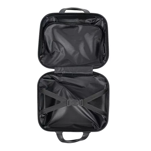 TraveLux Max kisméretű kézi bőrönd keményfedeles 28x36x16 cm