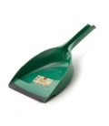Fass Natural Green szemeteslapát gumi éllel zöld, nyélre pattintható