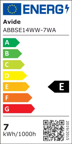 Avide LED Bright Stick izzó T37 7W E14 WW 3000K
