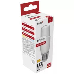 Avide LED Bright Stick izzó T37 9.5W E27 WW 3000K