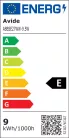 Avide LED Bright Stick izzó T37 9.5W E27 WW 3000K