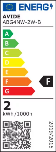 Avide LED 2W G4 Neutral White 4000K Horizontal
