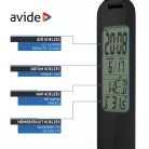 Avide LED Asztali Lámpa RGB Naptár Fekete 4W