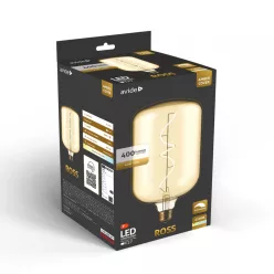   Avide LED Jumbo Filament Ross Amber 4.5W E27 2200K Fényerőszabályzós