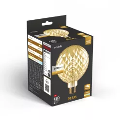 Avide LED Jumbo Filament Pearl Amber 4.9W E27 2200K Dimmable