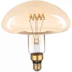   Avide LED Jumbo Filament Millau 200x210mm Amber 6W E27 2400K Fényerőszabályzós
