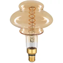   Avide LED Jumbo Filament Pearl 160x210mm Amber 8W E27 2400K Dimmable
