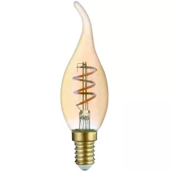 Avide LED Soft Filament Candle Flame 3W E14 EW 2700K