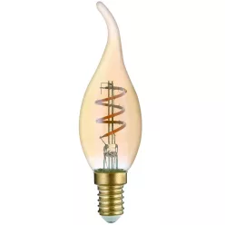 Avide LED Soft Filament Candle Flame 3W E14 EW 2700K