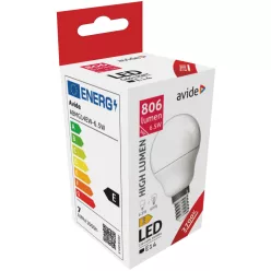 Avide LED Globe Mini G45 6.5W E14 EW 2700K