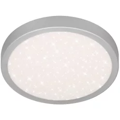   Avide LED Mennyezeti Lámpa Pandora V2 Csillagos Ezüst 15W 280*40mm NW 4000K