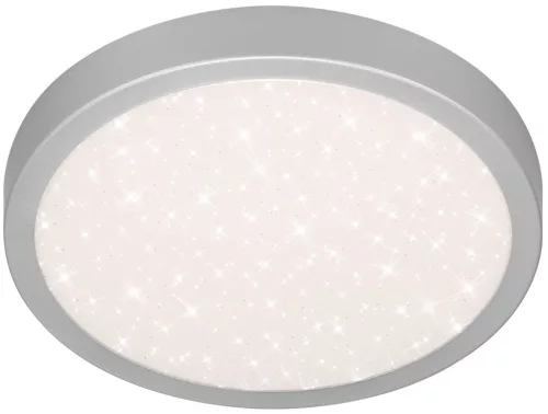 Avide LED Mennyezeti Lámpa Pandora V2 Csillagos Ezüst 24W 380*50mm NW 4000K