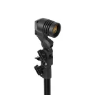 Adviti LED work floodlight and ceiling lamp 55W with tripod stand, 4950 lm