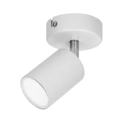 Adviti spot lamp for wall and ceiling, white, 1x GU10
