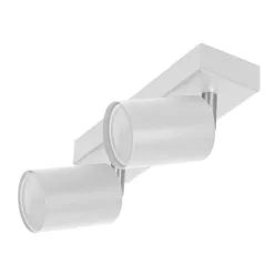 Adviti spot lamp wall and ceiling white 2x GU10