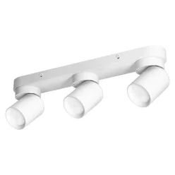 Adviti spot light for wall and ceiling, white, 3x GU10 Malta