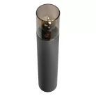 Adviti Salvia outdoor floor lamp metal IP54 grey E27 50cm