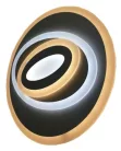 Avide Design Mennyezeti Lámpa Olive 70W(35+35) RF Távirányítóval
