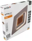 Avide Design Mennyezeti Lámpa Zen 75W RF Távirányítóval